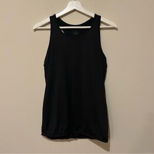 Tek Gear Black Tank Top Women's Small Scoop Neck Sleeveless Workout Active Shirt